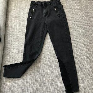 High-Waisted Skinny Jeans